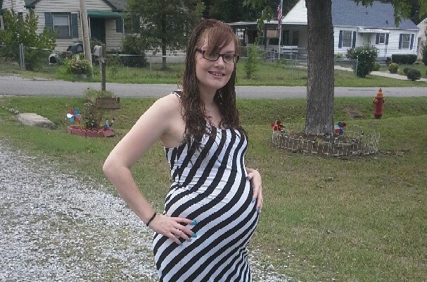 Jessica Craddock during her pregnancy. CREDIT: A Better Balance