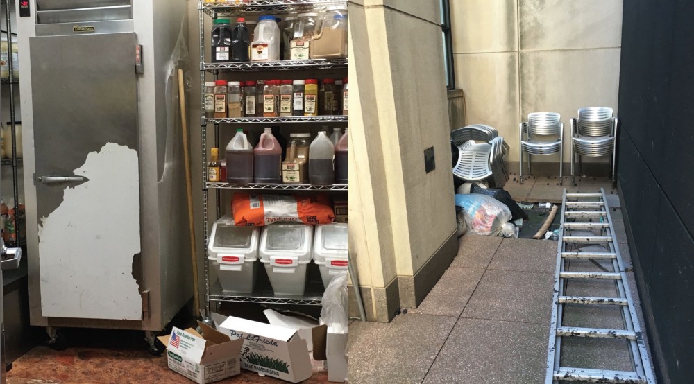 The lap of luxury, at Trump Tower on 5th Avenue in Manhattan. CREDIT: Esquire