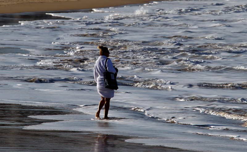 The ocean is warming. CREDIT: AP Photo/Bob Edme