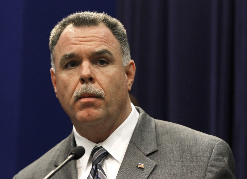 Former police leader Garry McCarthy. CREDIT: AP Photo/Charles Rex Arbogast