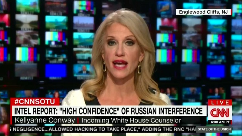 Kellyanne Conway CREDIT: CNN State of the Union