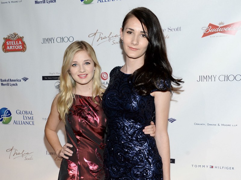 Juliet Evancho (right) is one of the students fighting for the right to use the bathroom that matches her identity. Her sister, Jackie Evancho (left), sang the national anthem at President Trump’s Inauguration.