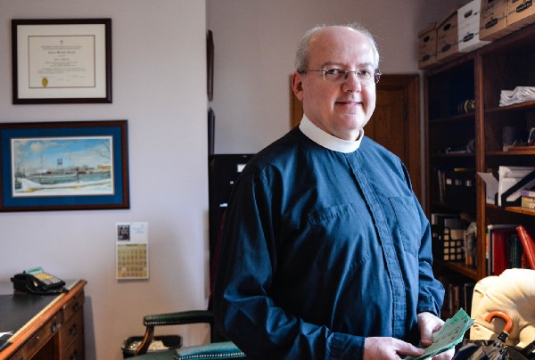 Rev. Robert Harvey at his church in Silver Spring. CREDIT: Jack Jenkins/ThinkProgress