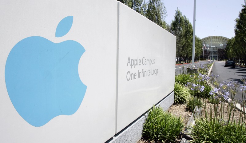 Apple headquarters in Cupertino, Calif. CREDIT: AP Photo/Paul Sakuma, File