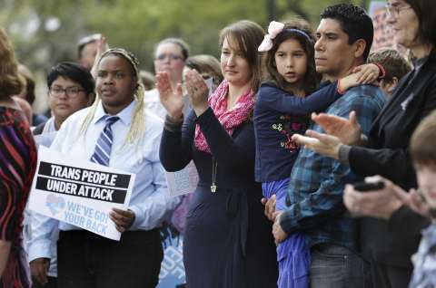 The Gonzales family at the Capitol. CREDIT: Bob Owens