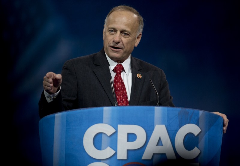 Rep. Steve King, R-Iowa, speaks at the 40th annual Conservative Political Action Conference in National Harbor, Md., Saturday, March 16, 2013. CREDIT: AP Photo/Carolyn Kaster