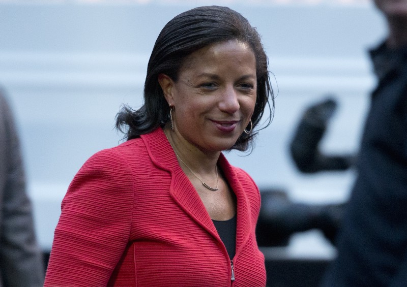 National Security Adviser Susan Rice is seen on the South Lawn of the White House in Washington.CREDIT: AP Photo/Carolyn Kaster