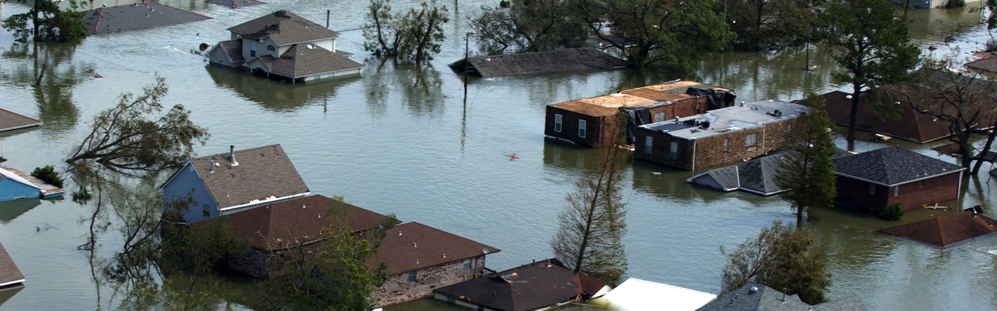 New Orleans after Hurricane Katrina. CREDIT: Jocelyn Augustino