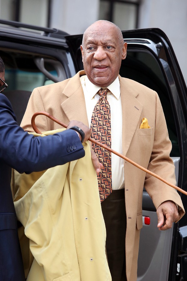 Bill Cosby arrives at Montgomery County Courthouse for his change of venue hearing in Norristown, Pennsylvania on February 27, 2017. CREDIT: Star Shooter/MediaPunch/IPX