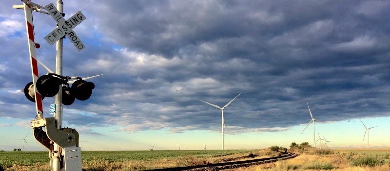 Wind turbines in Kansas. CREDIT: Pexels