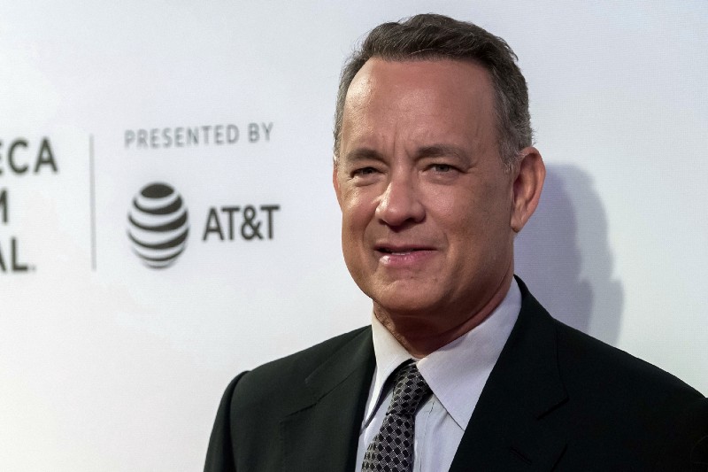 Tom Hanks attends “The Circle” premiere during the 2017 Tribeca Film Festival on Wednesday, April 26, 2017, in New York. CREDIT: Photo by Charles Sykes/Invision/AP