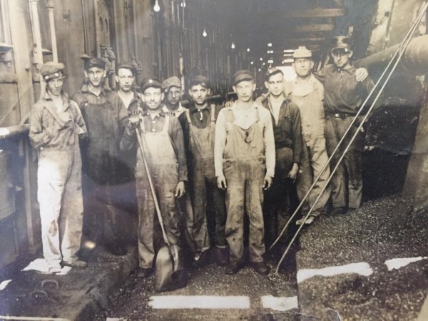 Zerbe’s grandfather, John “Potter” Zerke (second from left) died at age 62 of lung cancer. CREDIT: Zerbe family