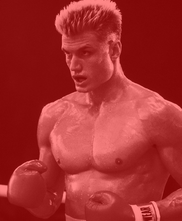 Ivan Drago in "Rocky IV." 