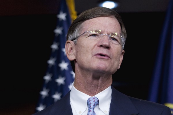 Rep. Lamar Smith (R-TX), chair of the House Science Committee, has made the EPA his top target. CREDIT: AP Photo/Drew Angerer, File
