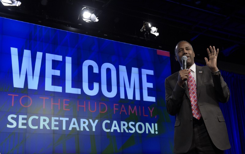 Secretary of Housing and Urban Development Ben Carson. CREDIT: AP Photo/Susan Walsh