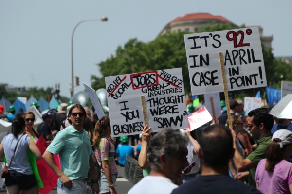 Saturday saw record heat in Washington, D.C. CREDIT: Nexus Media