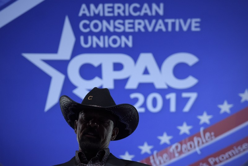 Milwaukee County Sheriff David Clarke. CREDIT: AP Photo/Susan Walsh)