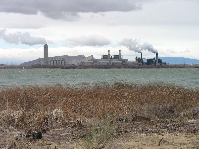 The Four Corners coal-fired power plant is located near the San Juan River in northwestern New Mexico. CREDIT: AP Photo/Susan Montoya Bryan,