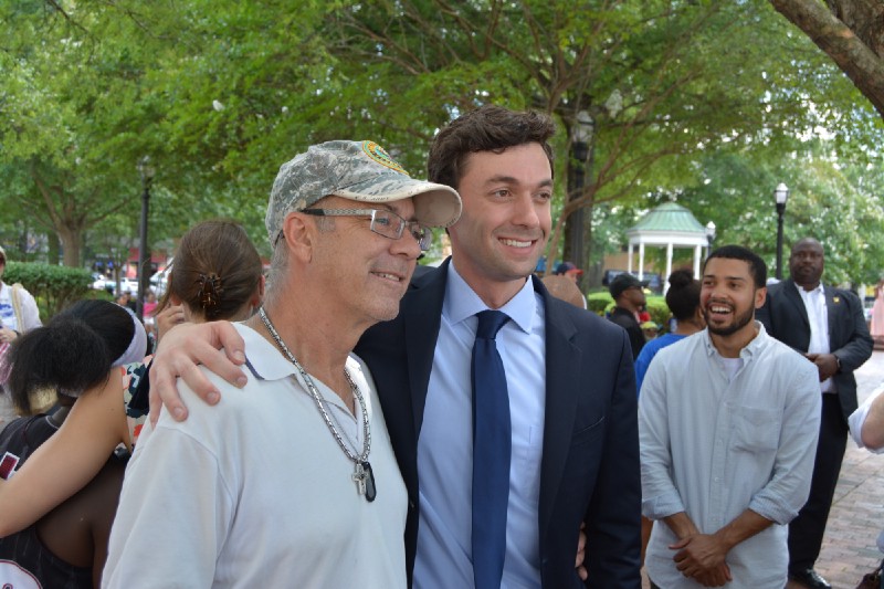 Democratic candidate Jon Ossoff. Credit: Kira Lerner