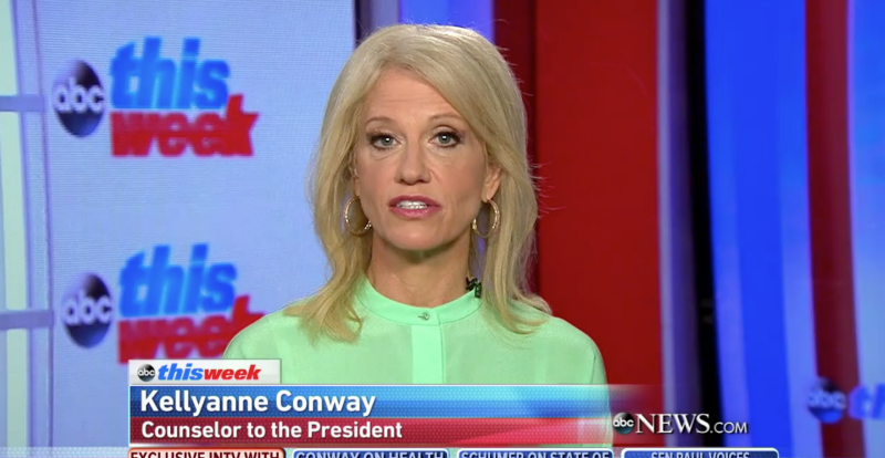 Kellyanne Conway on ABC This Week CREDIT: ABC Screenshot