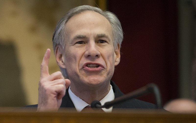Governor Abbott. CREDIT: Associated Press