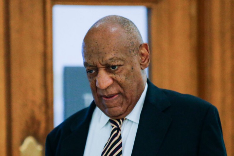Bill Cosby at the Montgomery County Courthouse on June 5, 2017. CREDIT: Philadelphia Media Network