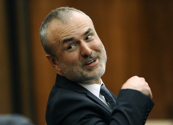 Gawker Media founder Nick Denton attends Hulk Hogan’s trial against Gawker Wednesday, March 9, 2016, in St. Petersburg, Fla. CREDIT: AP Photo/Steve Nesius, Pool
