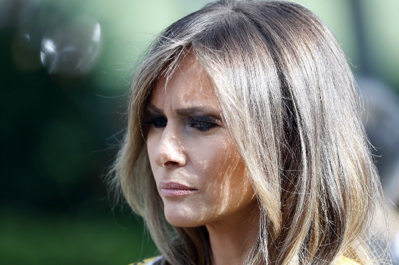Melania Trump. CREDIT: AP/Alex Brandon