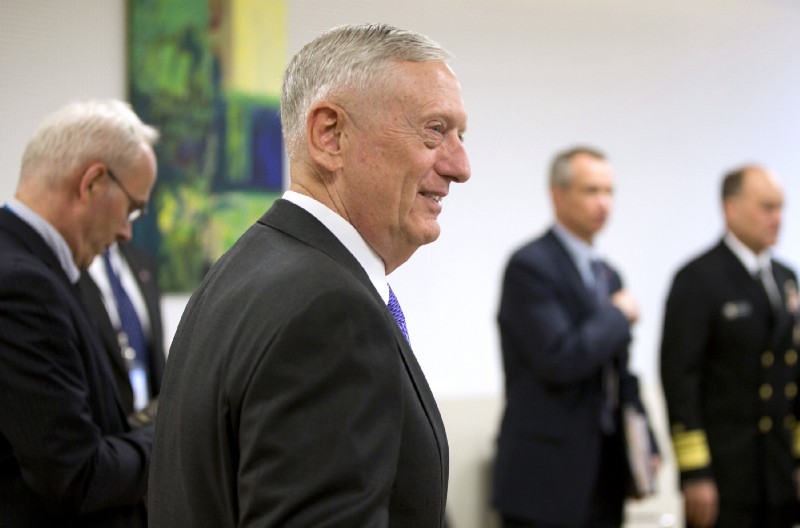 Defense Secretary Jim Mattis. CREDIT: AP Photo/Virginia Mayo