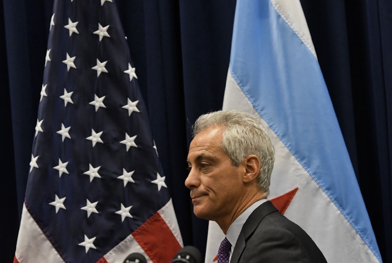 Chicago Mayor Rahm Emanuel. CREDIT: AP Photo/Matt Marton