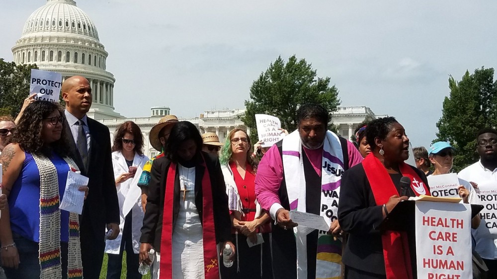 Faith leaders CREDIT: Biljana Milenkovic/Twitter. Used with permission.