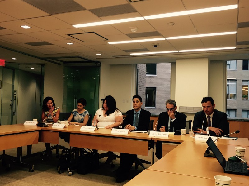 Panel of immigrant advocates and experts speak on July 28, 2017 in Washington, D.C. CREDIT: Esther Y. Lee/ThinkProgress