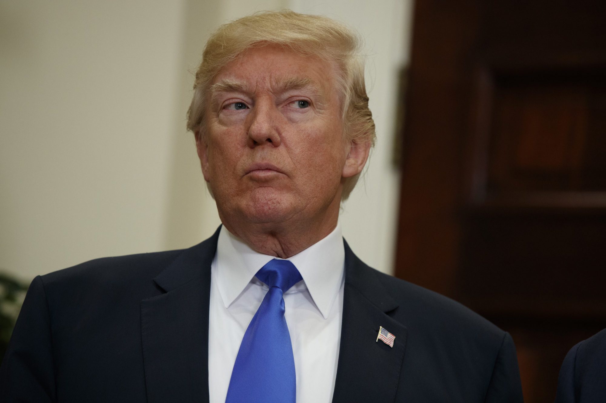 President Donald Trump. CREDIT: AP Photo/Evan Vucci