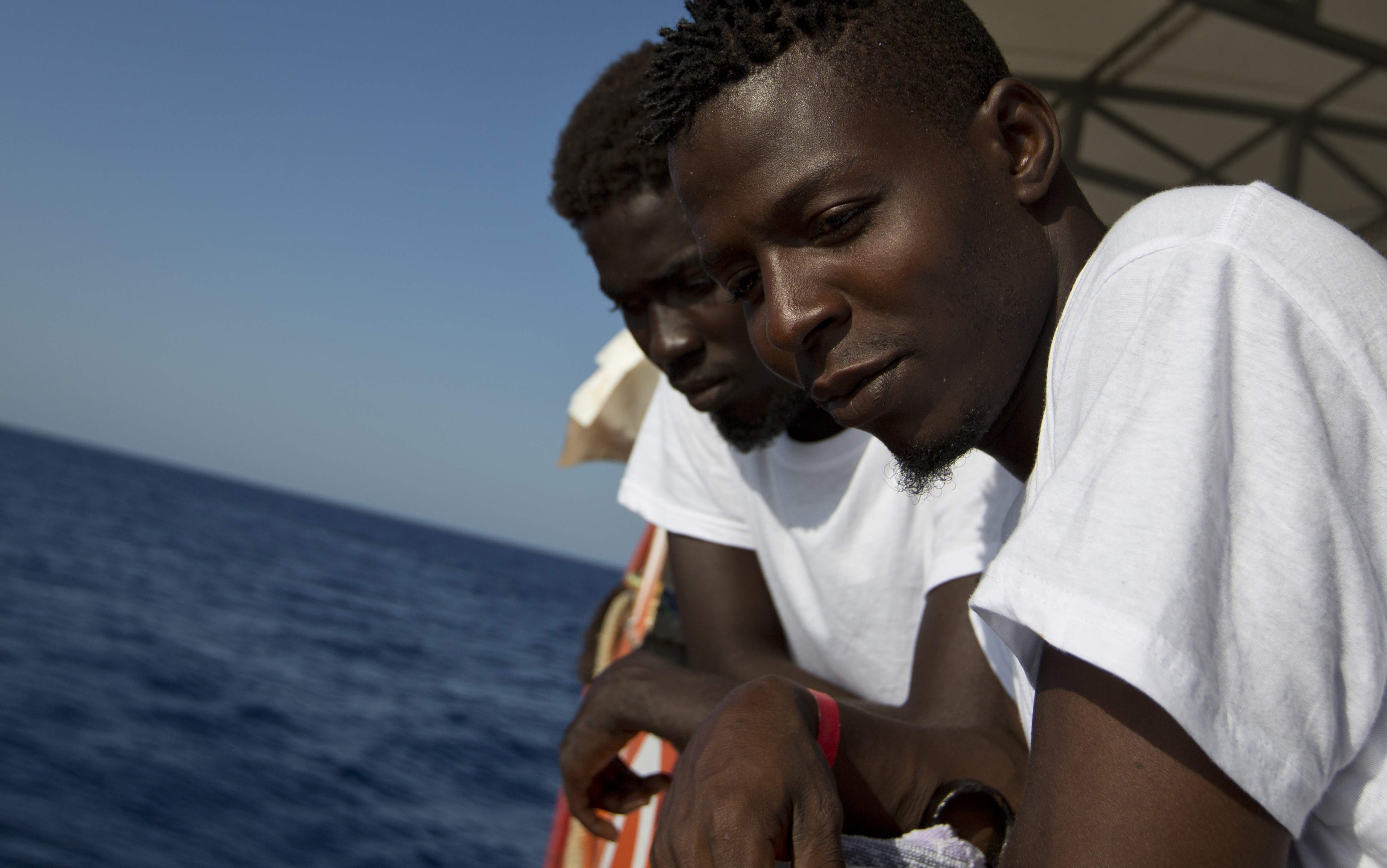Even before the deal with Libya, the countries coast guard had stepped up its operation to turn boats headed to Italy back to Libya. CREDIT: AP Photo/Darko Bandic