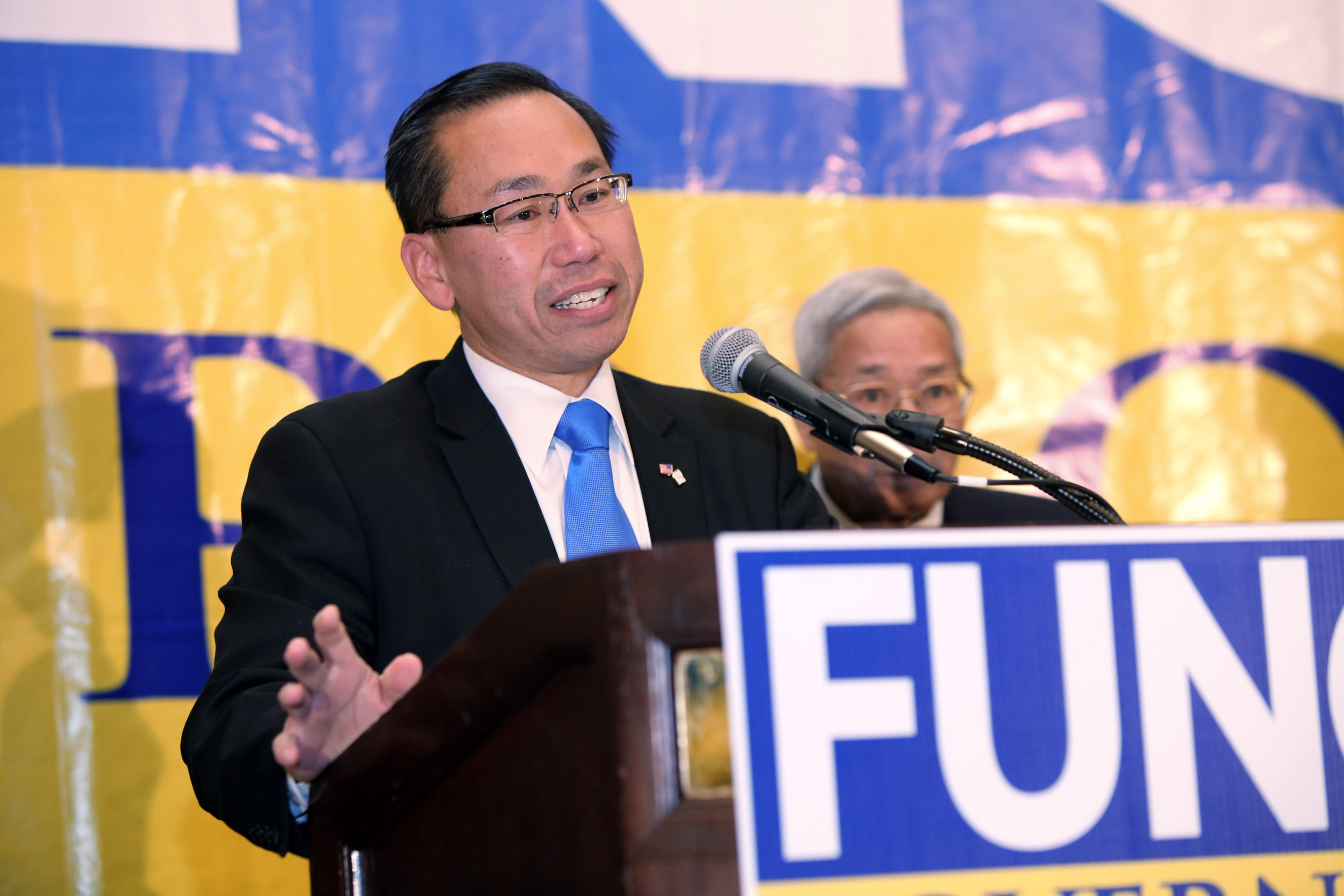 Cranston, Rhode Island Mayor Allan Fung (R)