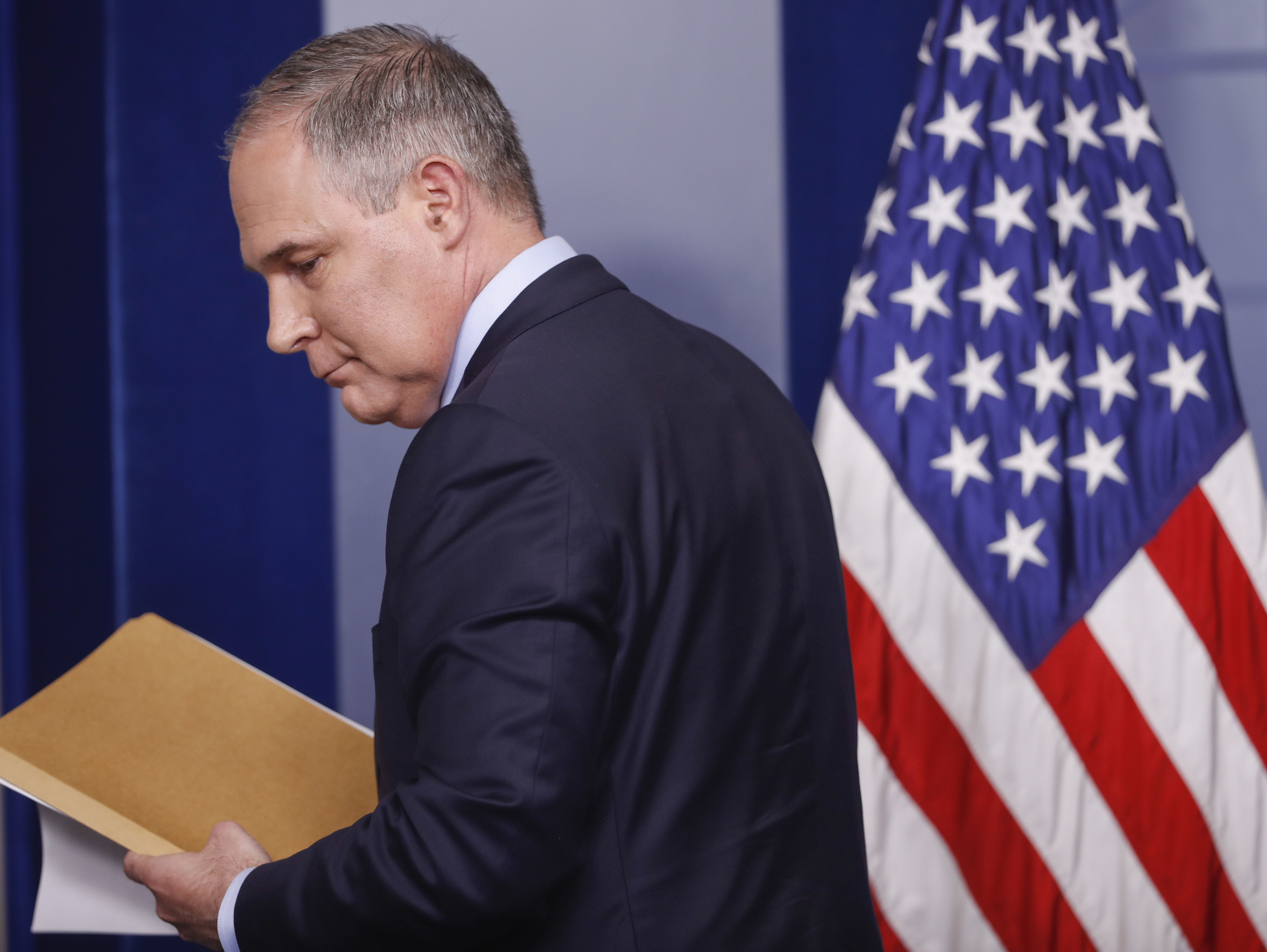 EPA Administrator Scott Pruitt. CREDIT: AP Photo/Pablo Martinez Monsivais