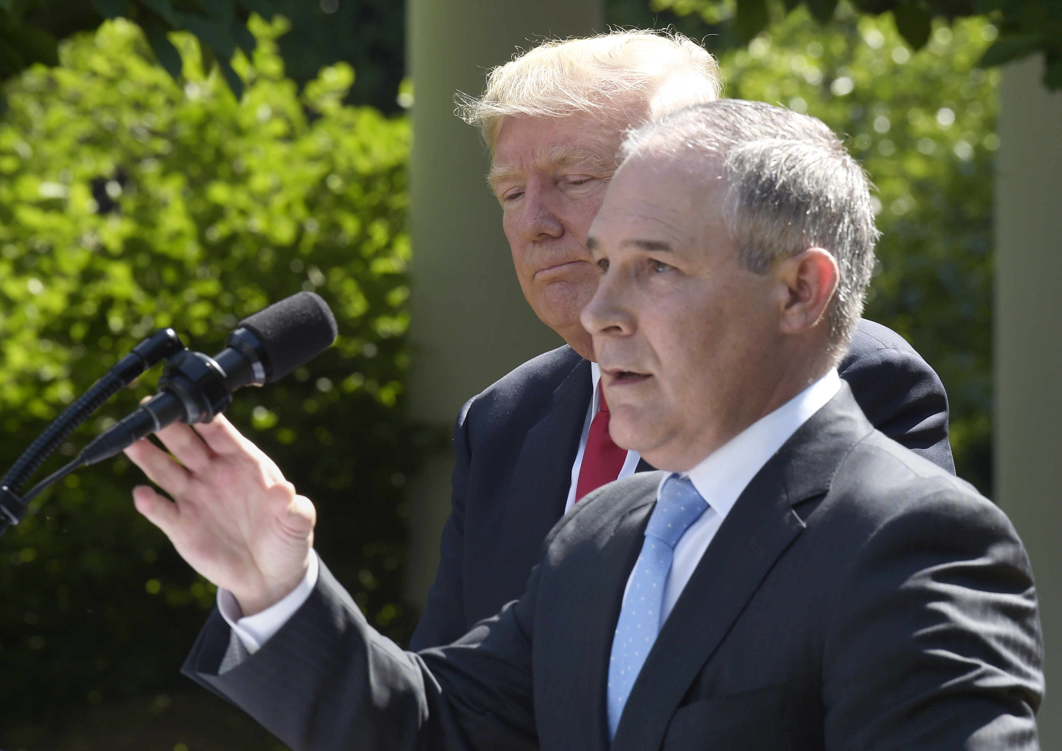 The EPA's office of inspector general plans to look into Administrator Scott Pruitt's dozens of trips to his home state of Oklahoma. CREDIT: AP Photo/Susan Walsh