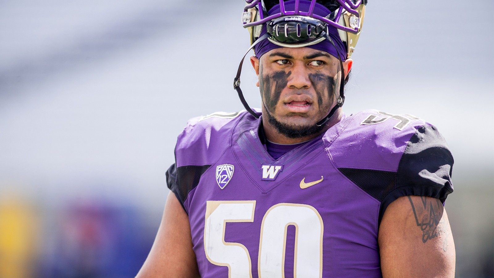 University of Washington defensive lineman Vita Vea. CREDIT: University of Washington Athletics