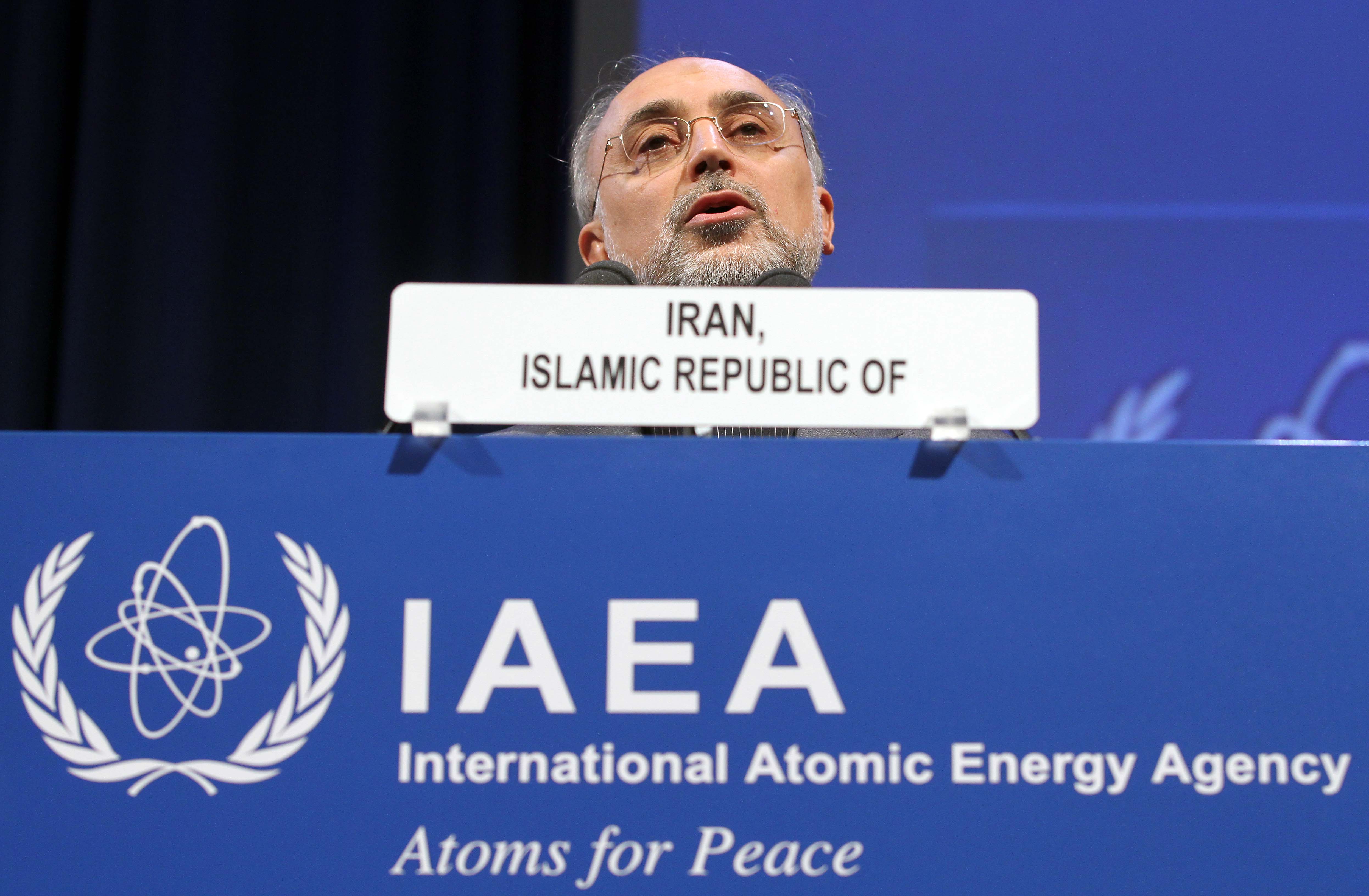 Head of Iran's Atomic Energy Organization Ali Akbar Salehi said, "“Any move or measure to weaken or undermine the conditions outlined in the nuclear agreement, with any political motive or excuse will mar or endanger this historical achievement." CREDIT: Ronald Zak/AP Photo