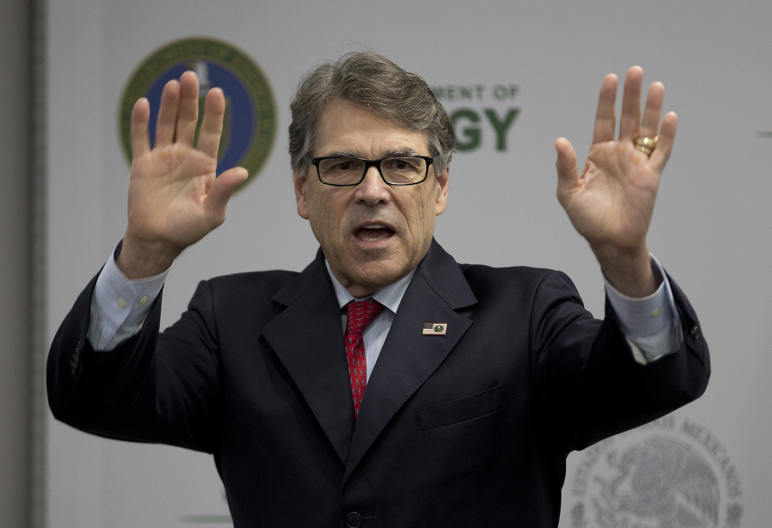 Energy Secretary Rick Perry. CREDIT: AP/Eduardo Verdugo