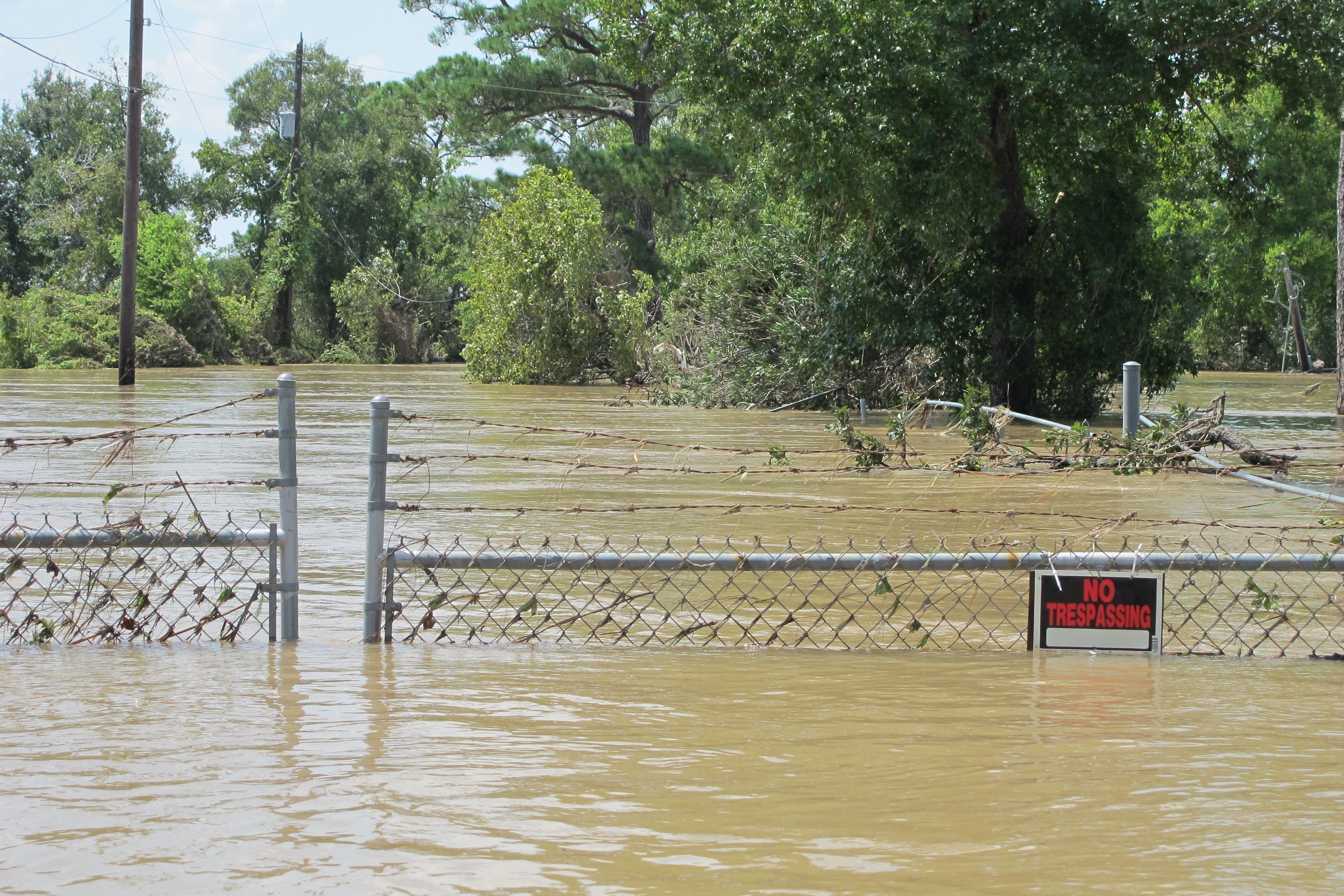 The Associated Press reported September 2, 2017, that the EPA had yet to inspect Superfund sites in Houston area already accessed by AP reporters. CREDIT: AP Photo/Jason Dearen