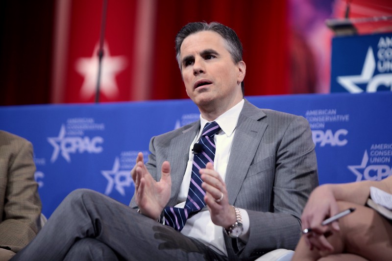 Tom Fitton, president of Judicial Watch, at the Conservative Political Action Conference 2015. CREDIT: Gage Skidmore