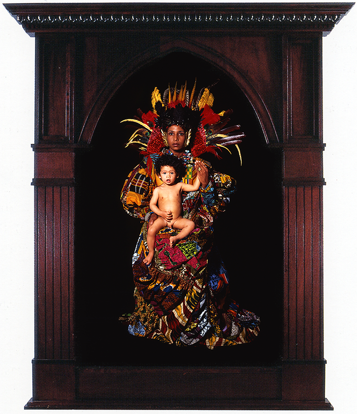 Renee Cox's Yo Mamadonna and Child, 1994. CREDIT: Reneecox.org