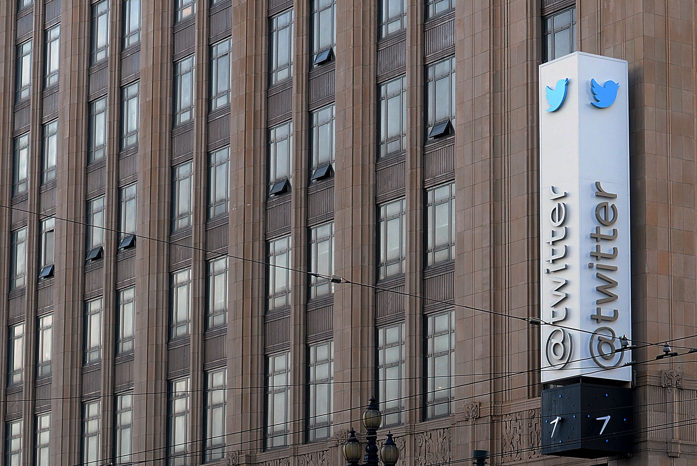 Fake Twitter accounts, now revealed as Russian, ended up in dozens of American media outlets. (CREDIT: AP/NOAH BERGER)