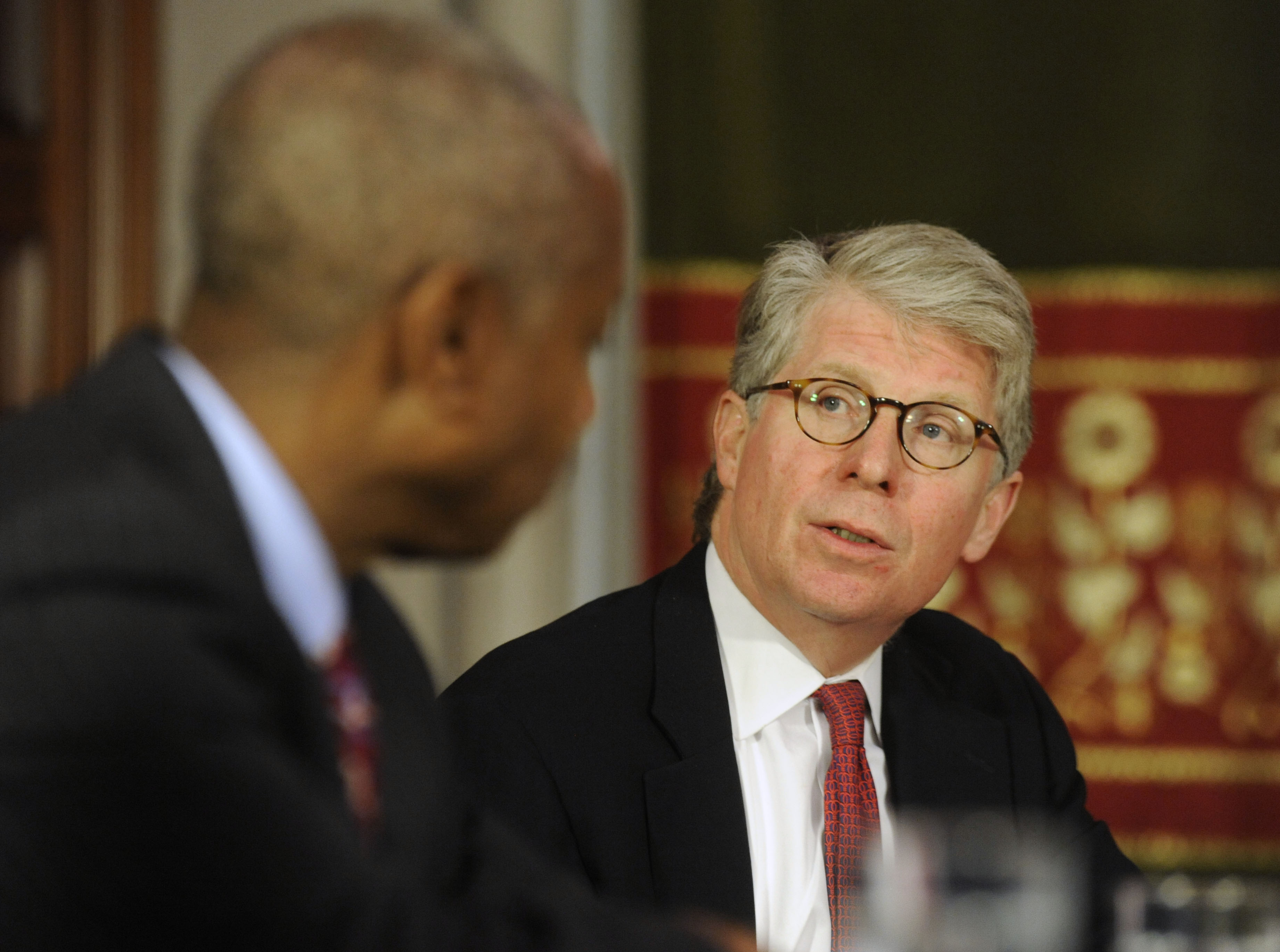 New York County District Attorney Cy Vance speaks during a news conference at the Capitol in Albany, N.Y., on Monday, June 4, 2012. CREDIT: AP Photo/Tim Roske