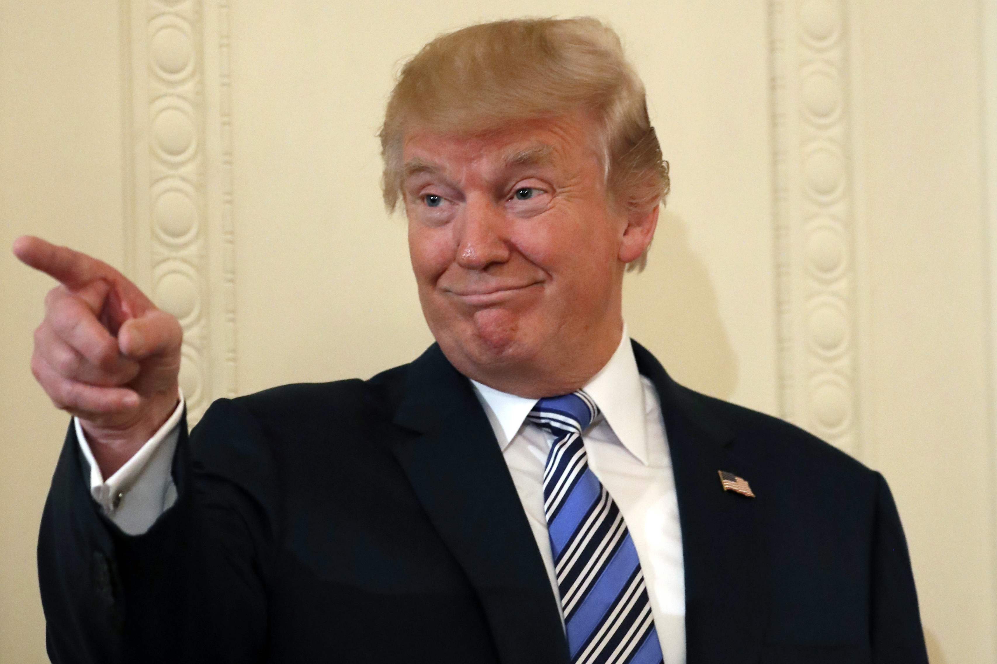 President Donald Trump has repeatedly referred to the nuclear deal with Iran as "the worst deal ever." CREDIT: Alex Brandon/AP Photo.