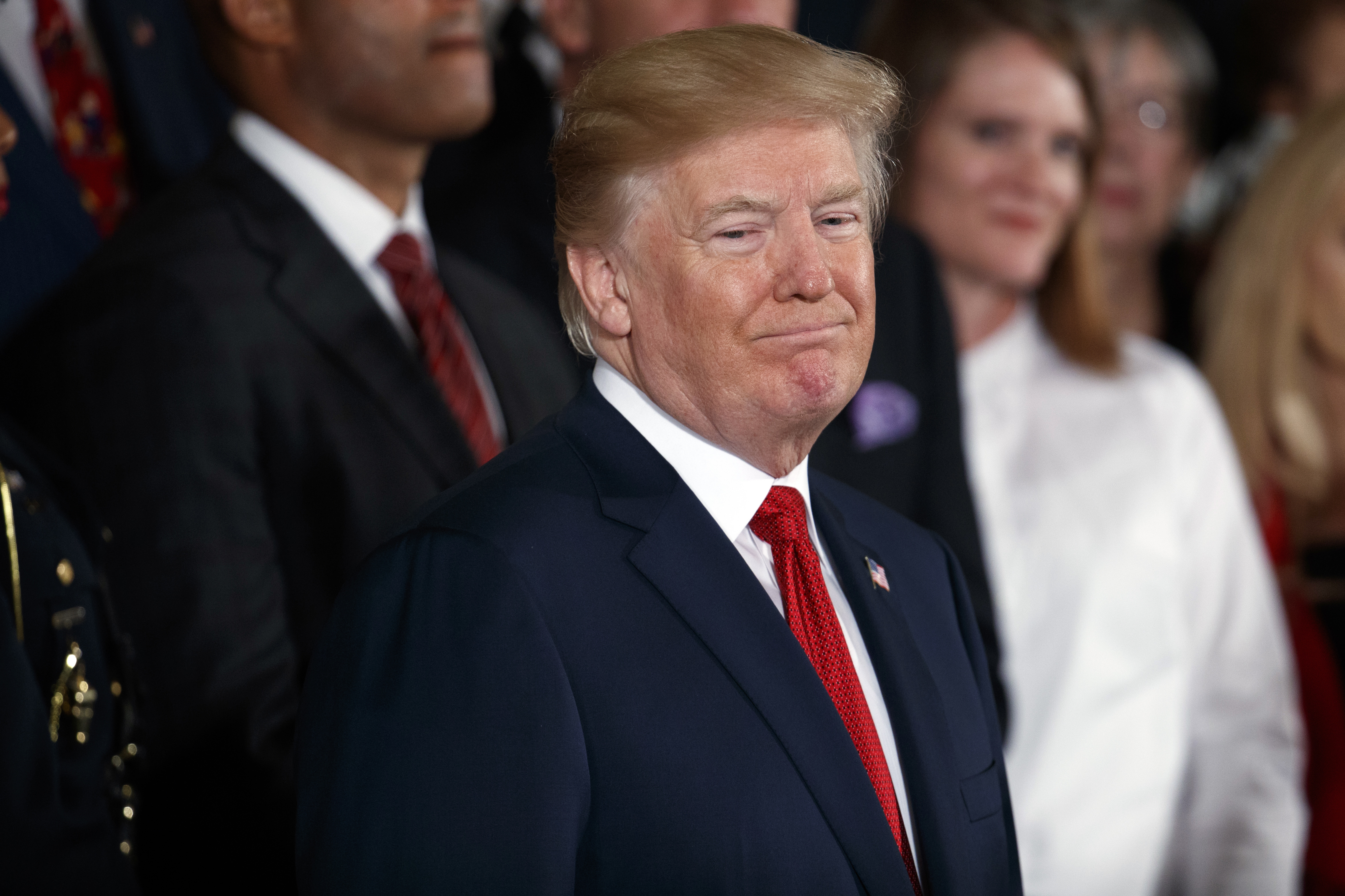 President Donald Trump CREDIT: AP Photo/Evan Vucci