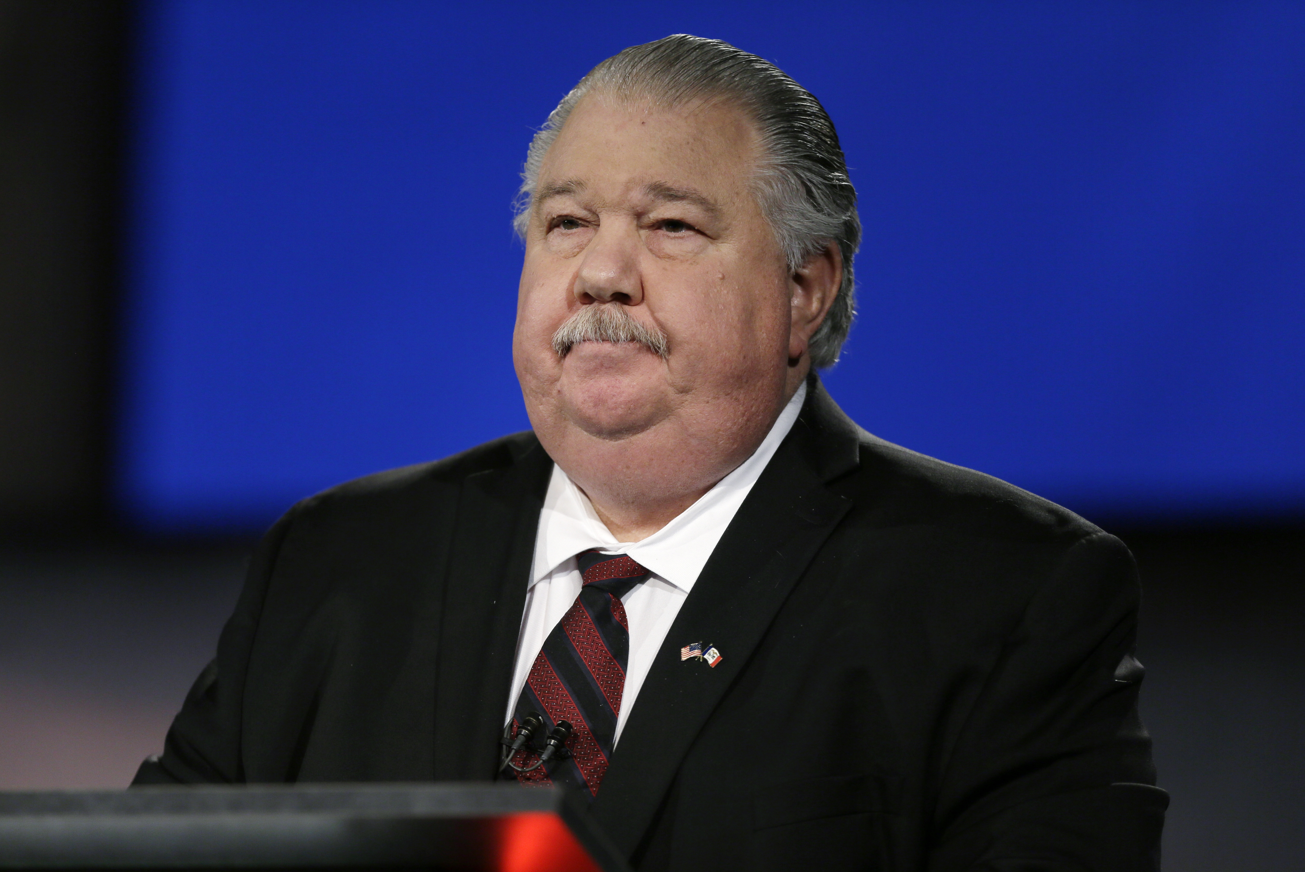 Sam Clovis during a 2014 Senate debate in Iowa. (CREDIT: AP Photo/Charlie Neibergall)