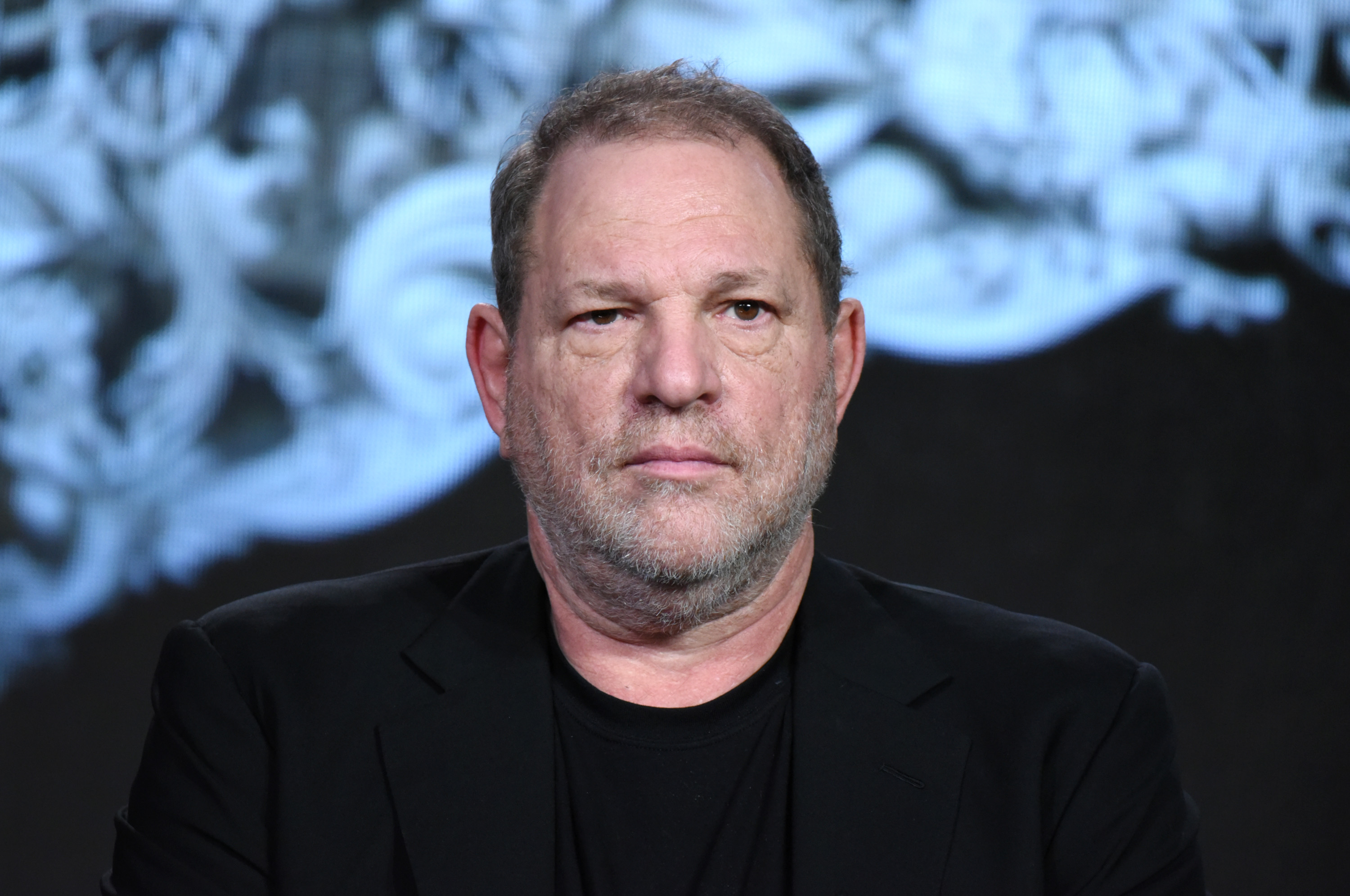 Executive producer Harvey Weinstein participates in the "War and Peace" panel at the A&E 2016 Winter TCA on Wednesday, Jan. 6, 2016, in Pasadena, Calif. CREDIT: Photo by Richard Shotwell/Invision/AP