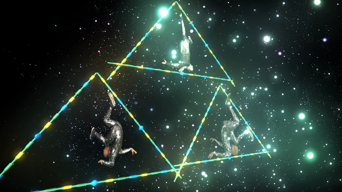 Still from art film The Matriarch's Rhapsody by Jacolby Satterwhite, a Queer artist of color, from 2013. CREDIT: Jacolby.com